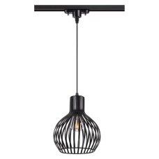 370425 NT19 213 черный Трековый светильник IP20 E27 50W 220V ZELLE