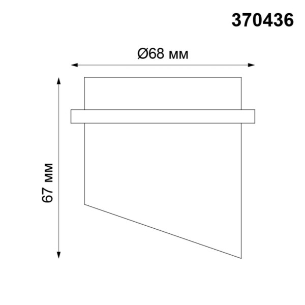 370436 NT19 216 белый Встраиваемый светильник IP20 GU10 50W 220V BUTT