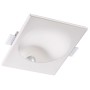 370498 NT19 067 белый Встраиваемый в стену под покраску светильник IP20 GU10 50W 220V CAIL