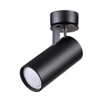 3872/1C ODL19 144 черный Потолочный светильник GU10 1*50W 220V KIKO