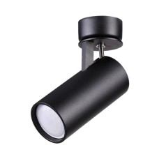 3872/1C ODL19 144 черный Потолочный светильник GU10 1*50W 220V KIKO