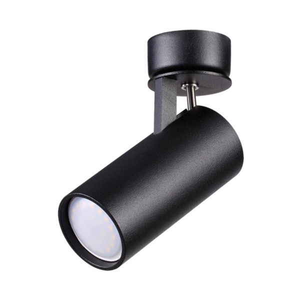 3872/1C ODL19 144 черный Потолочный светильник GU10 1*50W 220V KIKO