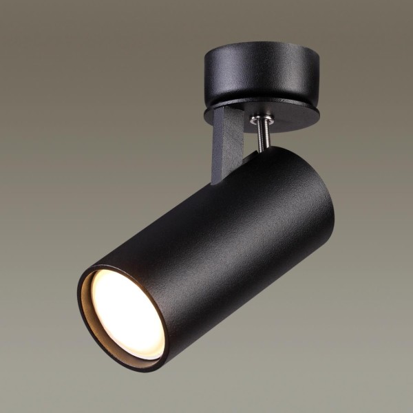 3872/1C ODL19 144 черный Потолочный светильник GU10 1*50W 220V KIKO