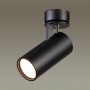 3872/1C ODL19 144 черный Потолочный светильник GU10 1*50W 220V KIKO