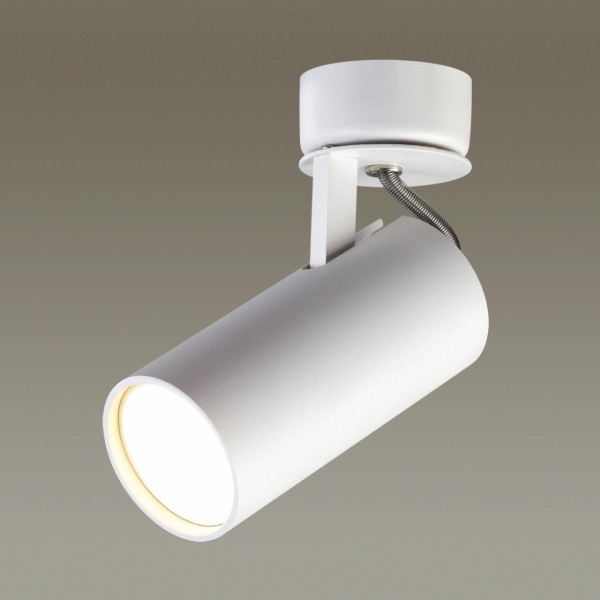3873/1C ODL19 145 белый Потолочный светильник GU10 1*50W 220V KIKO
