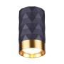4287/1C HIGHTECH ODL22 213 черный/золотистый/металл Потолочный светильник IP20 LED GU10 max 10W AD ASTRUM