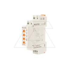 Реле контроля напряжения RS-MV36/400, 3P L-L 400V, 1CO, 8A(250VAC), обрыв, чередование, Umin+Umax, 0.1_10s, 1M