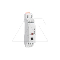 Реле термисторной защиты двигателя RS-TER1, 24-240V AC/DC, 2CO, 8A(250V), авт./ручн. или дистанц. сброс, PTC/TK, LED, 1M