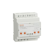 Реле выбора приоритетной фазы RM-PS3, 3NO+N, 16A, 220VAC, Umin(110_210V)/Umax(230_280V), 0.02_0.1s/1_600s, LED, 4,5M