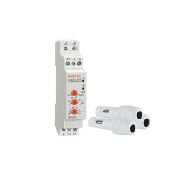 Реле контроля уровня RS-LC3, 1CO, 8A(250VAC), 24_240VAC/DC, 5_100 kOhm, 0.5_10s, без датчиков, 1M