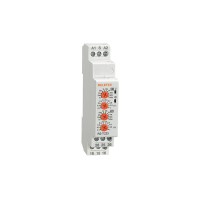Реле времени RS-TC23, 2CO, 8A(250VAC), 24_240VAC/DC, 100ms_100d, цикличная работа с T1 и T2, 1M