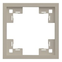 Рамка одноместная Standart Латте