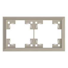 Рамка двухместная Classic Латте