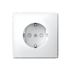 Розетка Systeme Electric (Schneider Electric) ArtGallery с заземлением, со шторками, 16А, лотос, GAL001345
