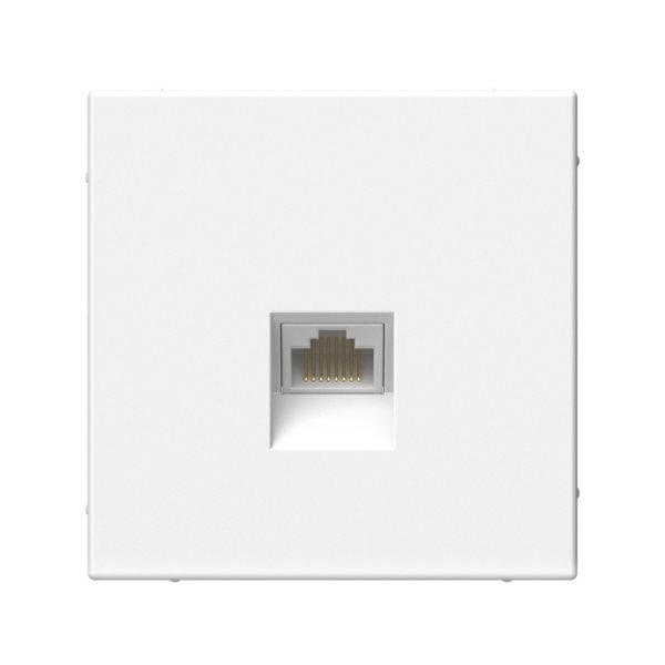 Розетка компьютерная RJ45 Systeme Electric (Schneider Electric), ArtGallery, белый, GAL000186
