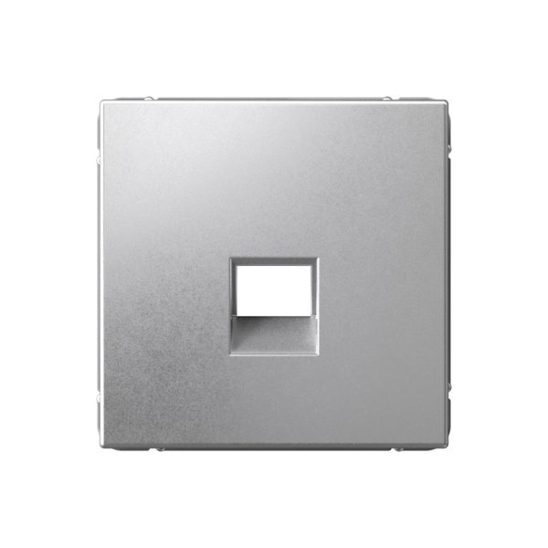 Накладка для информационных функций типа Keystone, Systeme Electric (Schneider Electric), ArtGallery, алюминий, GAL000384