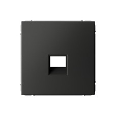 Накладка для информационных функций типа Keystone, Systeme Electric (Schneider Electric), ArtGallery, базальт, GAL001484