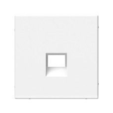 Накладка для информационных функций типа Keystone, Systeme Electric (Schneider Electric), ArtGallery, белый лотос, GAL001384