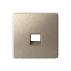 Накладка для информационных функций типа Keystone, Systeme Electric (Schneider Electric), ArtGallery, шампань, GAL000584