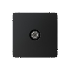 Розетка TV оконечная 1DB Systeme Electric (Schneider Electric), ArtGallery, карбон, GAL001091