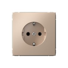 Розетка Systeme Electric (Schneider Electric) ArtGallery с заземлением, 16А, песочный, GAL001243