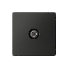Розетка TV проходная 4DB Systeme Electric (Schneider Electric), ArtGallery, базальт, GAL001492