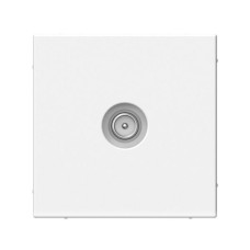 Розетка TV проходная 4DB Systeme Electric (Schneider Electric), ArtGallery, белый, GAL000192