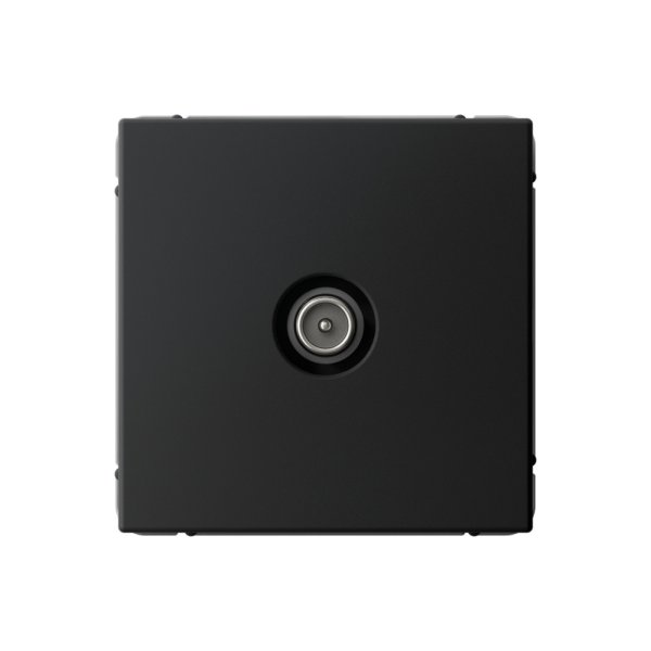 Розетка TV проходная 4DB Systeme Electric (Schneider Electric), ArtGallery, карбон, GAL001092