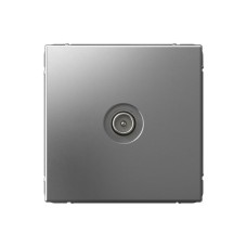 Розетка TV проходная 4DB Systeme Electric (Schneider Electric), ArtGallery, сталь, GAL000992