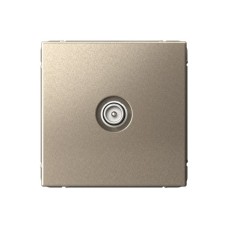 Розетка TV проходная 4DB Systeme Electric (Schneider Electric), ArtGallery, шампань, GAL000592