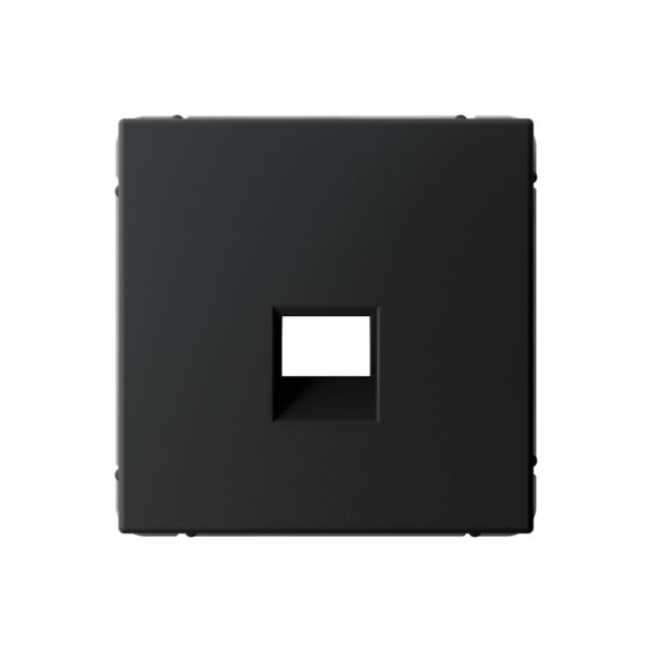 Накладка для информационных функций типа Keystone, Systeme Electric (Schneider Electric), ArtGallery, карбон, GAL001084
