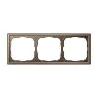 Рамка 3-постовая Systeme Electric (Schneider Electric) ArtGallery, универсальная, мокко, GAL000603