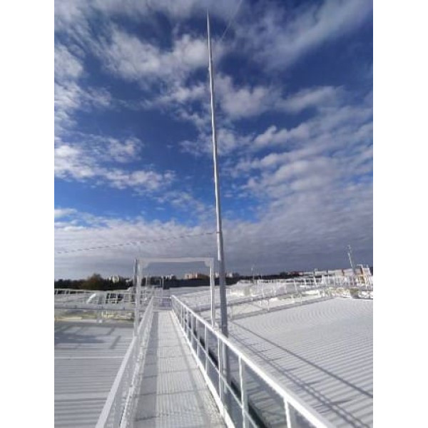 Молниеотводы фундаментные 6-24 м