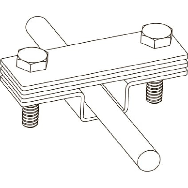 Фиксатор для полосы в кровельный держатель