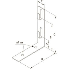 Держатель универсальный l-100