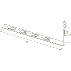 Держатель угловой под черепицу с крючком