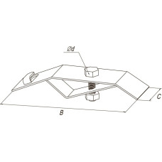 Держатель на водосток