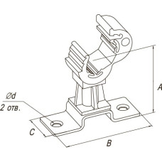 Держатель дистанционный