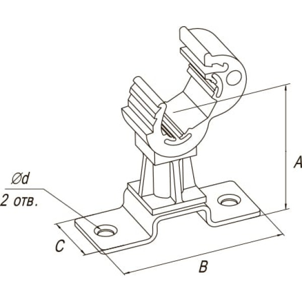 Держатель дистанционный