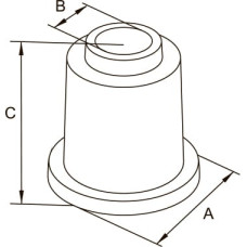 Вставка для пластикового держателя