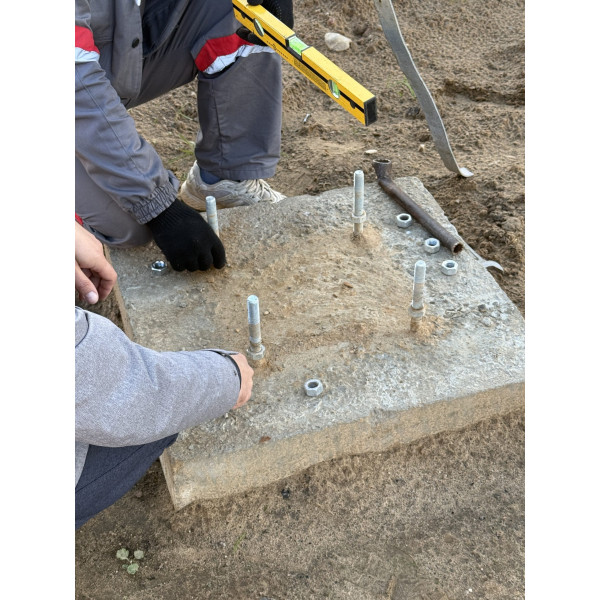 Молниеотводы фундаментные 6-24 м