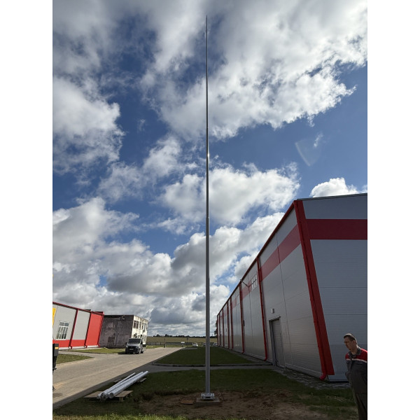 Молниеотводы фундаментные 6-24 м