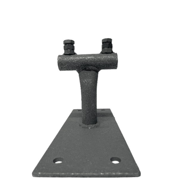 Держатель мачты молниеприемника 1-4 м к стене