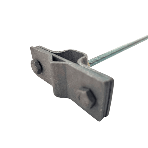 Проходная точка заземления для полосы и прута