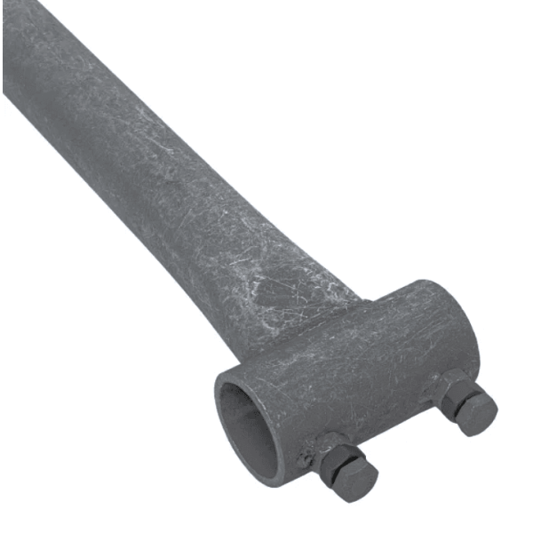 Держатель мачты молниеприемника 5-7 м к стене