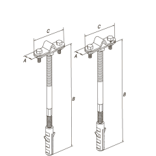 Держатель фасадный/Держатель фасадный «СП»