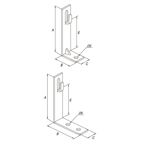 Держатель кровельный универсальный