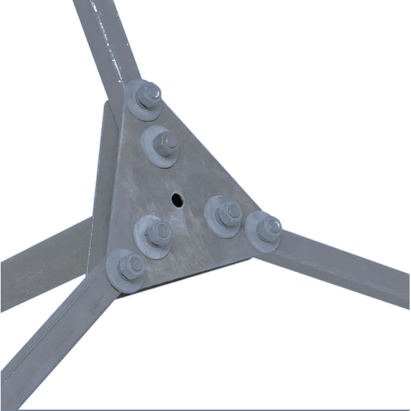 Тренога сборная для молниеприемной мачты от 5 до 7 метров