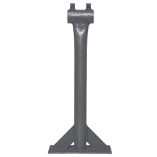 Держатель мачты молниеприемника 5-7 м к стене