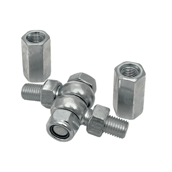 Монтажный кронштейн для крепления молниеприемника 1-2 м на наклонной поверхности